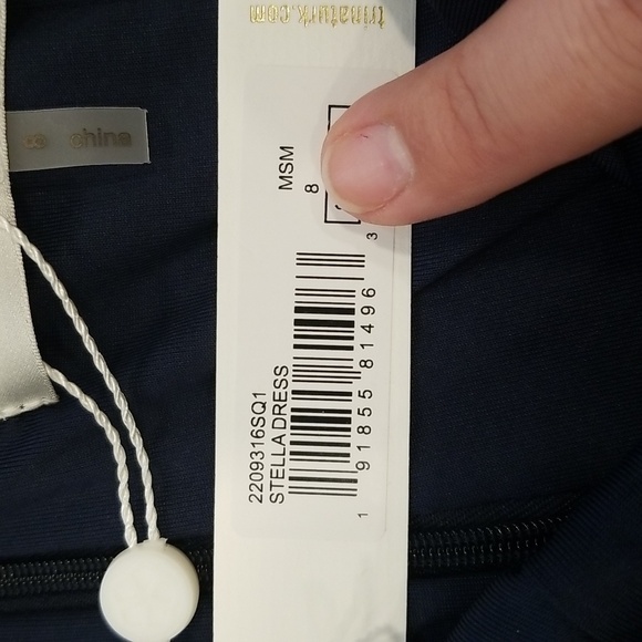 💕TRINA TURK💕 Stella Dress ~ Supernova Sequin Moonstone/Midnight Ombre 8 NWT - Picture 15 of 16